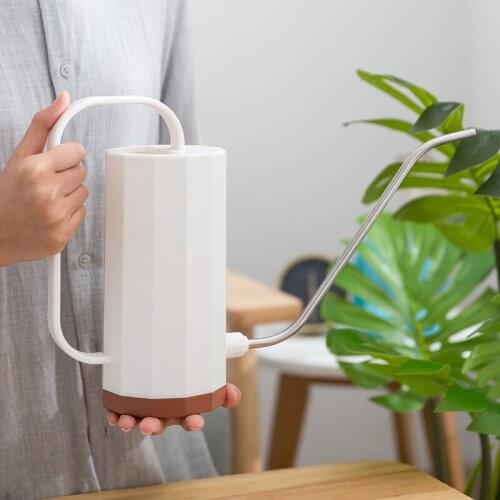 1.2L Plastic Green Plants Sprinkler Practical Handle Long Mouth Watering Can Home Irrigation Flowers Kettle Gardening Tools