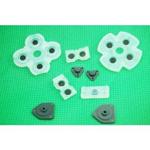 1Set (9pcs) For PS4 Dualshock Conductive Rubber Pads, Controller Repair Parts