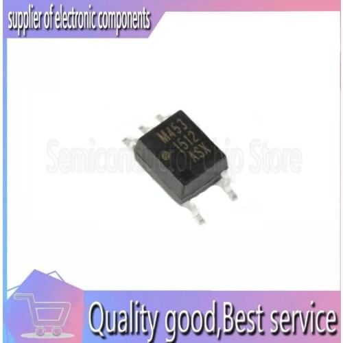 10PCS brand new original authentic HCPL-M453 HCPLM453 M453 SOP5 optocoupler good quality