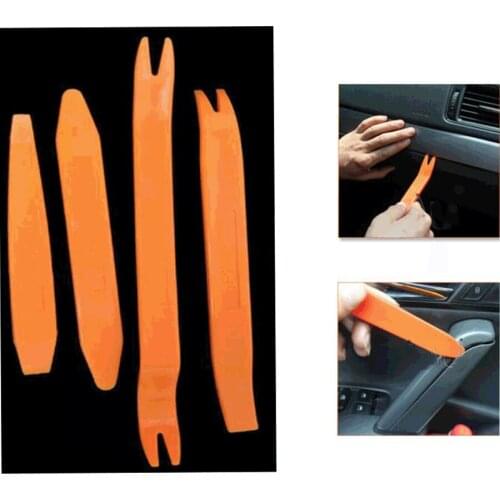4Pcs/set Auto Car Interior Door Clip Panel Dashboard Audio DVD Player GPS Removal Trim Tool Kit For BMW Audi Skoda etc