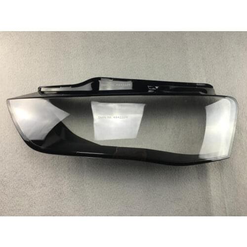 For Audi A4 B8.5 2013-2015 Car Front Headlight Cover Auto Headlamp Lampshade Case Head Lamp Light Case Glass Lens Shell