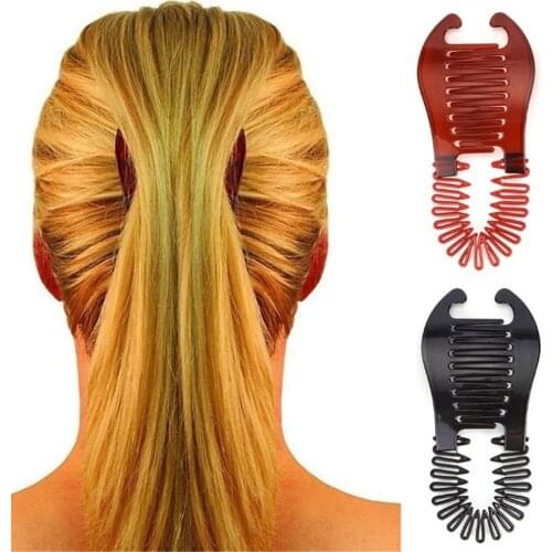 Elastics Hair Braider Banana Clips Ponytail Rubber Bands Scorpion Type Hair Holding Women Girls Daily Hair Styling Accessories