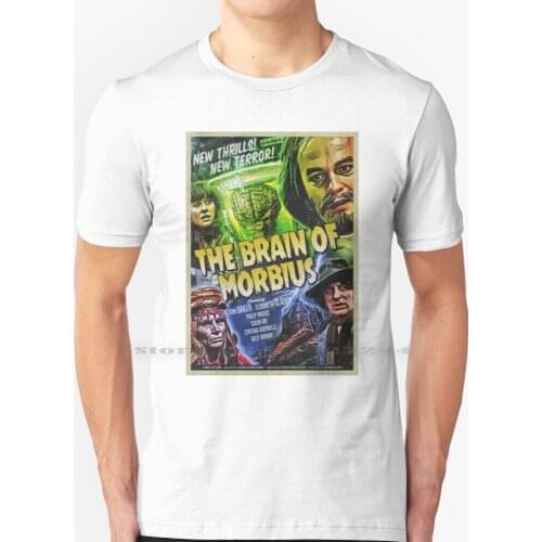 The Brain Of Morbius T Shirt 100% Pure Cotton Movie Classic Horror Frankenstein Cult Tom Baker