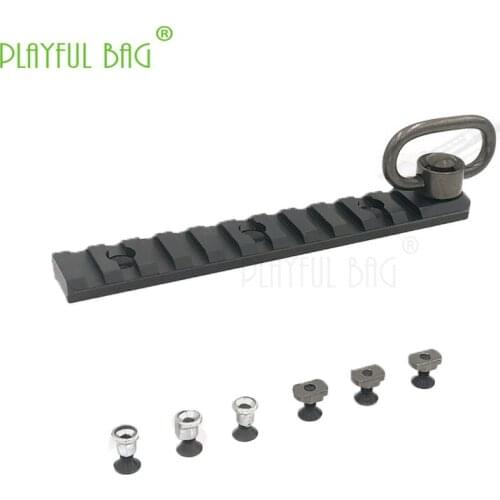 Toy water bombs gun fish bone special QD quick dismantling 11 section guide rail suitable for keymod and m-lok systems N84