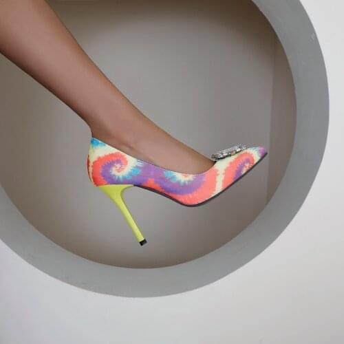 Patent Leather Thin Heels Office Shoes Women Shallow Pumps Fashion High Heels Shoes Women Pointed Toe Sexy Shoes