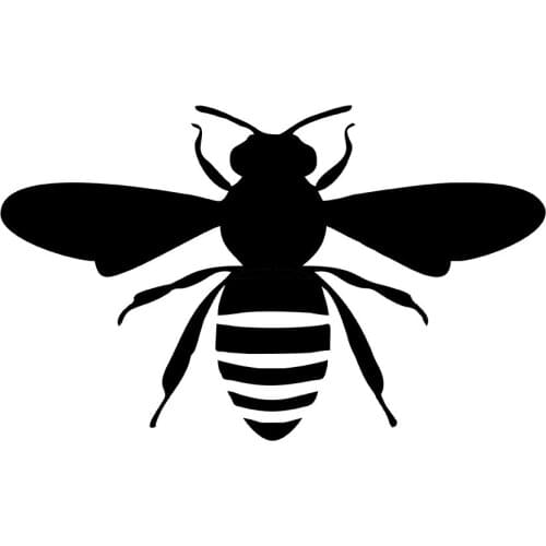 MIGNATIS - Upward Queen Queen Bee Label Sticker Adhesive Mural Art Decal For Car Window Loptop Decoration Vinyl Stickers Waterpr