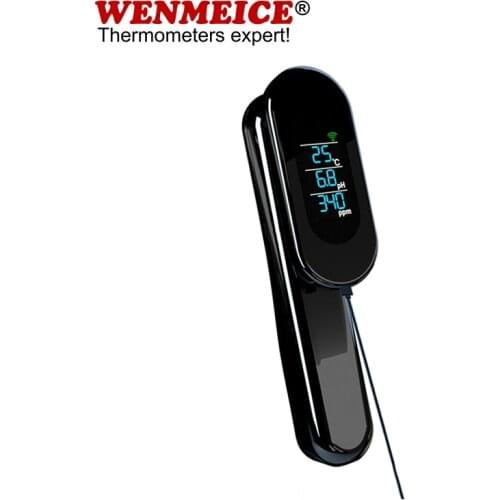 Multifunction 3 in 1 Support Phone App Fish Tank Water Quality Monitor For Water Temperature PH TDS Meter