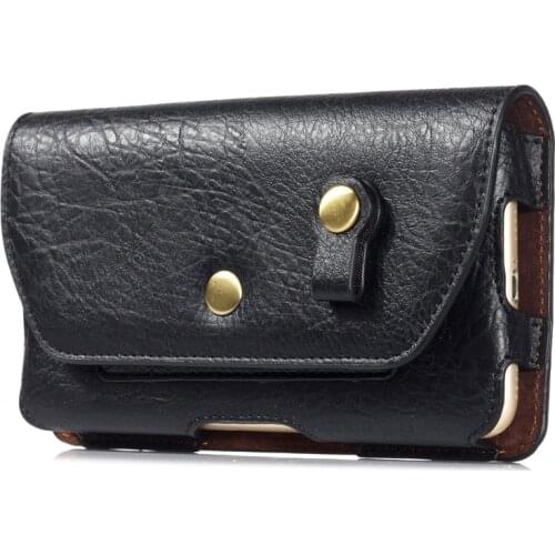 Fashion Mens Waist Pack Belt Clip Bag For iPhone X/ XS/ XS Max/ 6 6s 7 8 plus Pouch Holster Cover Classical Phone Cases