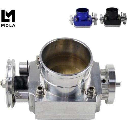 New Throttle Body 80mm Throttle Body Performance Intake Manifold Billet Aluminum High Flow 6980