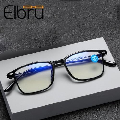 Ultralight Square Anti-blue Light Presbyopic Glasses For Men Women Reading Glasses Eyeglasses +100 +150 +200 +250 +300 +350