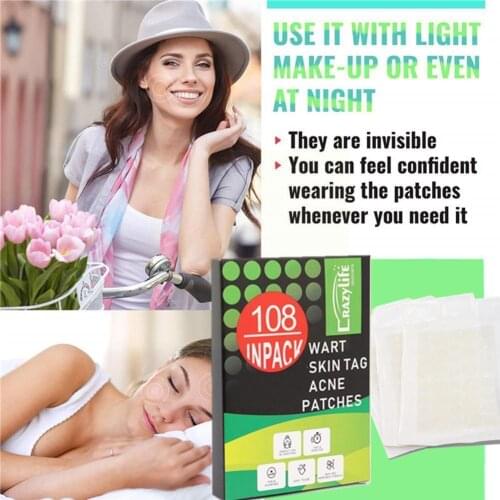 Acne Pimple Patch Invisible Acne Stickers Transparent Tool Hydrocolloid Beauty Skin Care Concealer Waterproof G5U0