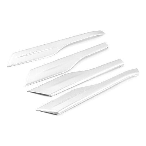 Suitable for 13-19 Mitsubishi Outlander interior door panel trim bright strip interior door trim frame modification