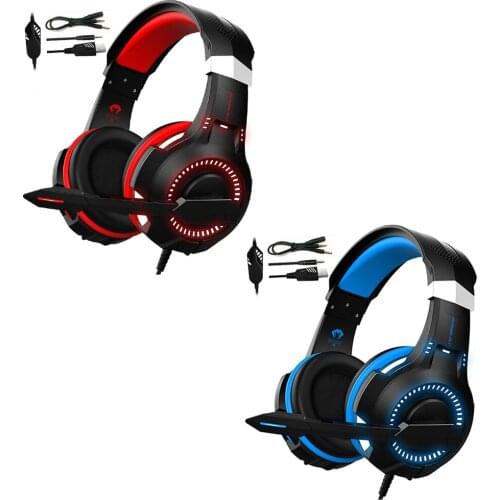 Professional Over Ear Gaming Headset with MIC Headphones Earphone for Gamer