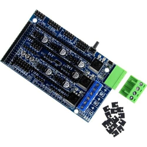 Ramps 1.6 Expansion Control 3d Printer Parts Ramps Control Panel With Heatsink Upgraded For Arduino 3d Printer Board