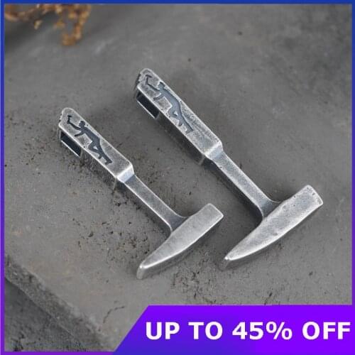 Handmade Real 925 Sterling Silver Hammer Pendant Thai silver Shawshank Redemption Keychain Keychain Pendant Male Pendant Couple