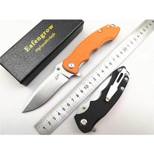 Folding Knife KESIWO SH-3 G10 handle D2 Blade outdoor/Folding/camping/survival Knife EDC TOOLS utillity tactical knife