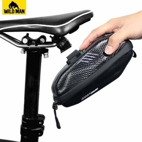WILD MAN Road Bike Bag Rainproof Rear Waterproof Bike Saddle Bag Mtb Panniers Sacoche Velo Reflective Accesorios Bicicleta