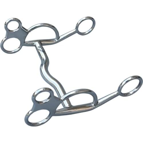 5 1/4"Mouthpiece Stainless Steel Western Bit Horse Equipment Versatile Bit Horse Tack Equine (H0854 )