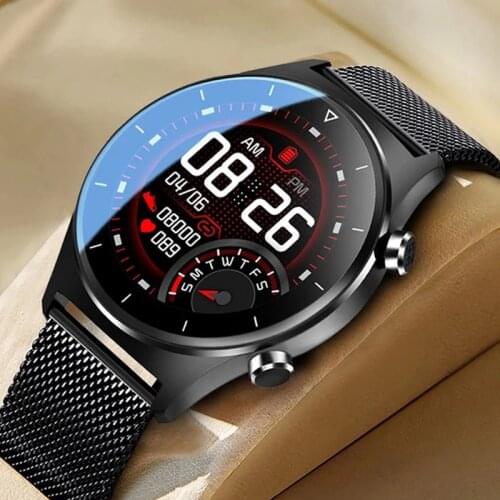 2021 New Fashion Smart Watch Men IP68 Waterproof Full Touch Screen Custom Face SmartWatch Women Multi-Mode Sports For Androd IOS