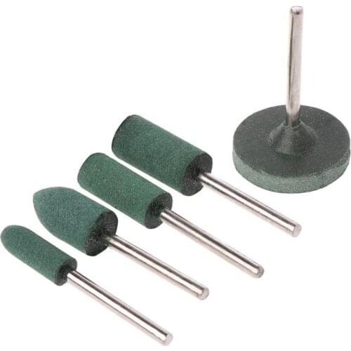5pcs/set Abrasive Mounted Stone For Dremel Rotary Tools Grinding Stone Wheel Head for Dremel Accessories Abrasive Tools