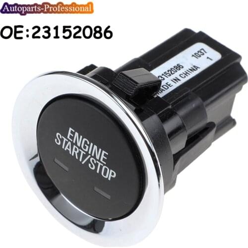 Car Auto accessorie Engine Start / Stop Ignition Switch w/Chrome Trim For 14-17 Buick Regal 23152086 High Quality
