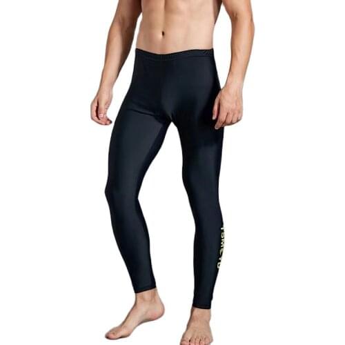TSMCYD Women Men Rash Guard Pants Lycra Quick Dry Yoga Tight Pants Swimming Surfing Diving Fitness Leggings Drop Shipping