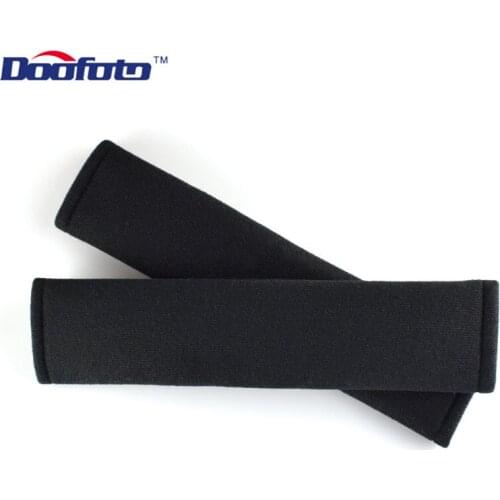 Doofoto Car Seat Belt Cover Logo Styling Safety Belt Cotton Gordelhoes Comfortable Car Gadget Accessories Universal For All Car