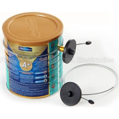 EAS 8.2MHZ RF milk powder bottle tag anti theft tag black 250pcs