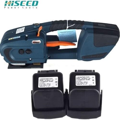 JD13 / 16 electric packer plastic steel belt portable rechargeable automatic baler PP plastic belt hot melt free buckle