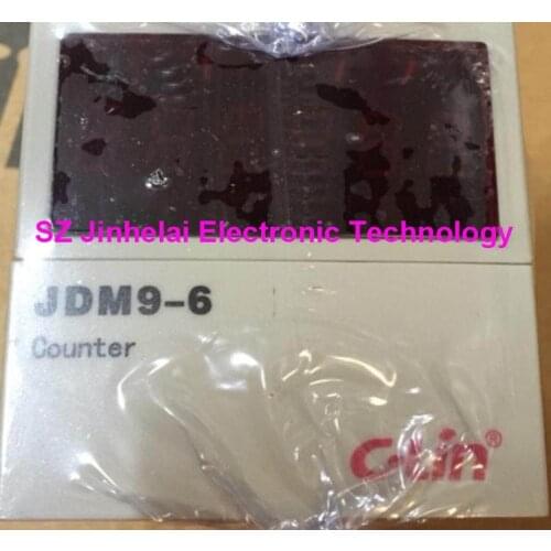 JDM9-6 New and original C-Lin N.C.F system,Button type/smart COUNTING RELAY AC220V, DC24V, AC380V