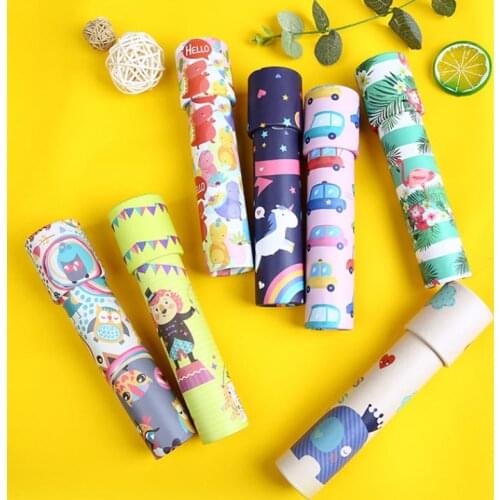 Classic toy kaleidoscope Indoor family game kaleidoscope Puzzle toy for children