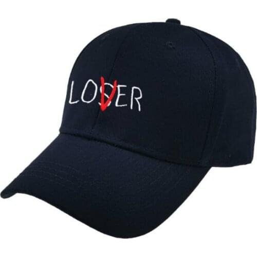 Fashion LOSE LOVER Baseball Cap Hip Hop Cotton Embroidery Lover Snapback Men Cap Kpop Classic Trucker Hat K Pop Dad Hat Dropship