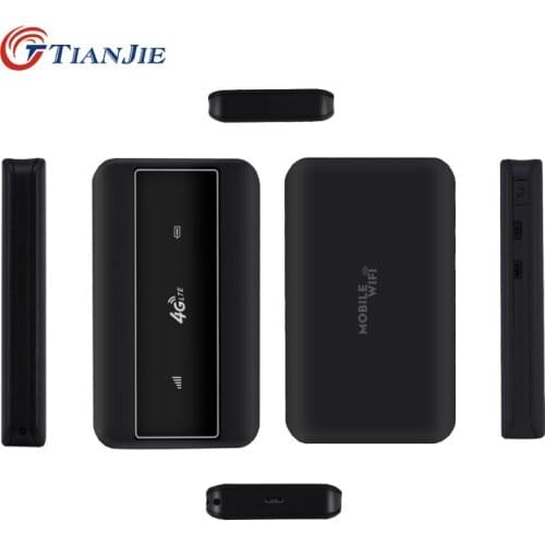 Router 4g Sim Card Unlocked Wireless Wifi Modem Outdoor Pocket LTE WI-FI Routers with CRC9 Port and Sent External Antenna