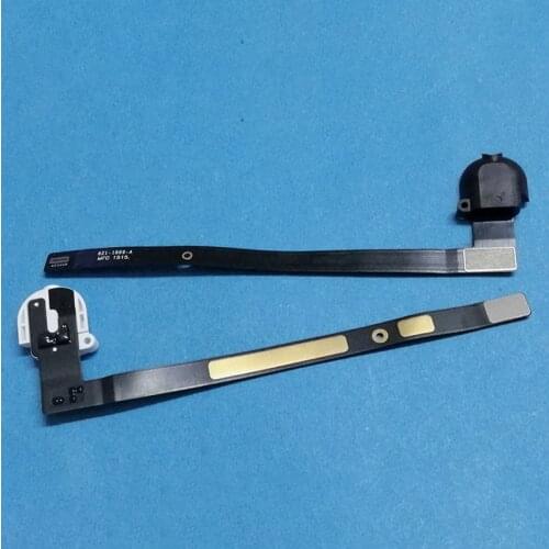 Headphone Audio Volume Jack Port Flex Cable Ribbon For IPad 5 IPad5 A1474 A1475 A1476 Earphone White Black Replacement Parts