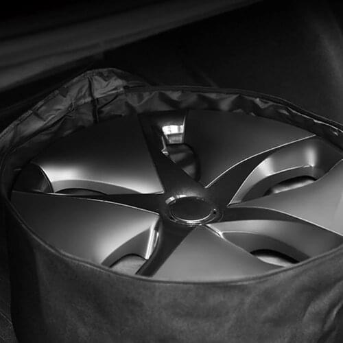 Wheel Cover Bag Storage Carrying Bag High-quality Oxford Cloth Hubcap Storage Container Hubcap Storage Bag For Tesla Model 3
