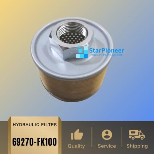 For Mitsubishi Nissan Forklift Part Transmission filter L01,L02 Hydraulic Suction Filter 91375-23600,69270-FK100