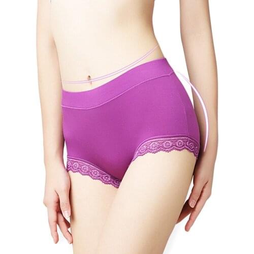 Womens underwear mid-waist panties women modal panties female underwear underpant plus size 100kg