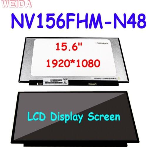 15.6" NV156FHM-N48 B156HAN02.2 B156HAN02.1 B156HAN02.3 N156HCA-EAB FHD 30 PINS Laptop LCD Display Screen Panel No Screw Holes