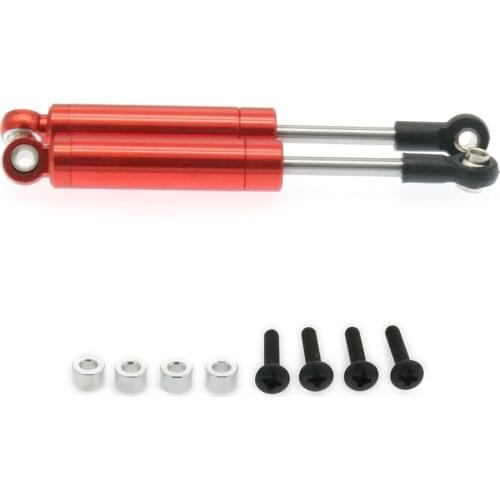 2PCS Aluminum 82mm Internal Spring Shock Absorber Damper For Rc Car 1/10 Crawler Truck Parts Hpi Hsp Rc4wd Losi Axial Tamiya