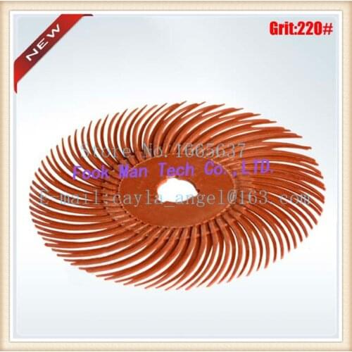 Free Shipping Grit 320# 1" Jewelry Dremel Tools Polishing Tools Bristle Discs Polishing Brush 1000pcs/lot