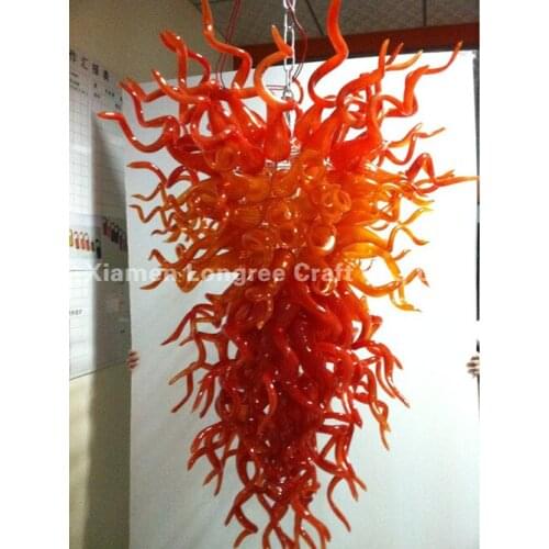 Hot Sale Cheap Hotel Chandelier Light Saving Light Source Style Hand Blown Murano Glass Large Chandelier Lighting