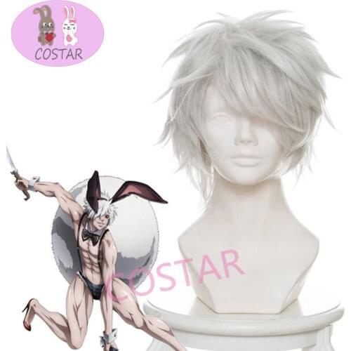 COSTAR Anime Juni Taisen Zodiac War Cosplay Wig Usagi Cosplay Heat Resistant Synthetic Wig Halloween Carnival Party Juuni Taisen