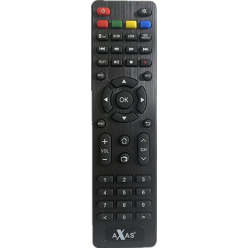 Axas remote control Linux TV Box Remote for Axas His Twin Satellite tv receiver