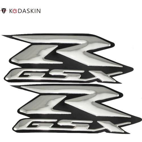KODASKIN GSXR Chrome Decals Stickers Side Emblems 3D for Suzuki GSXR 600 750 1000 k4 k5 k6 k7 k8 k9