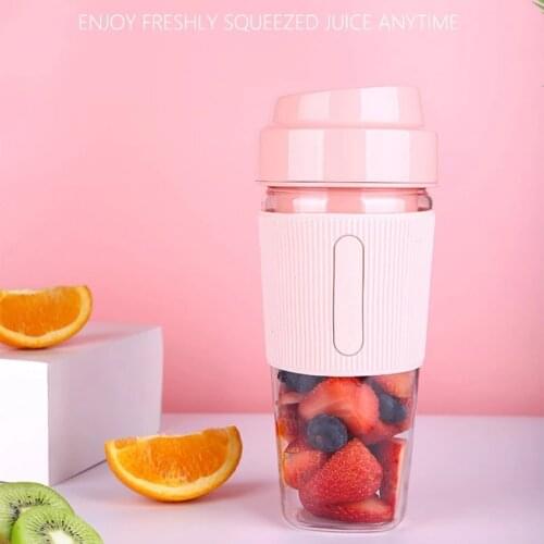 USB Rechargeable Mini Food Processor Juice Cup Portable Mixer Electric Fruit Juicer Handheld Smoothie Maker Blender Stirring
