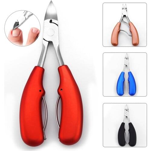 Nail Clipper Set Stainless Steel Toenail Clippers for Thick Ingrown Toe Nail Heavy Duty Precision Nail Scissor Cut Toenails Tool