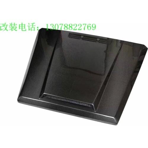 Fit for Benz G level modified carbon fiber bonnet G500 hood G55 open hole cover G63 fan hot engine cover