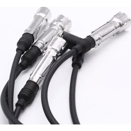 Ignition Wire Plug Wires Set Lead for Beetle Golf Jetta Passat 1995-1996 893 998 031B 893998031B 357 998 031B