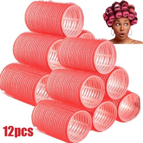 Hair Rollers Self Grip Hair Curlers Plasitc hair Scrunchies bangs roll Roller Salon Hair styling Tools Girls hair accessories