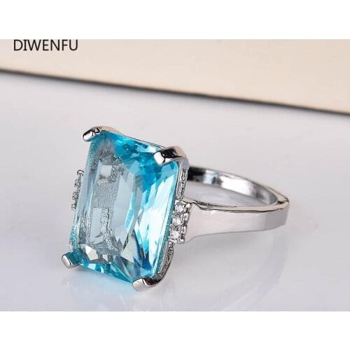 S925 Sterling Silver Diamond Rings for Women Natural Sapphire Fine marcasite Jewelry Sterling Silver Engagement Rings For Women